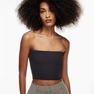 Aritzia Sculpt Knit Cropped Tube Top